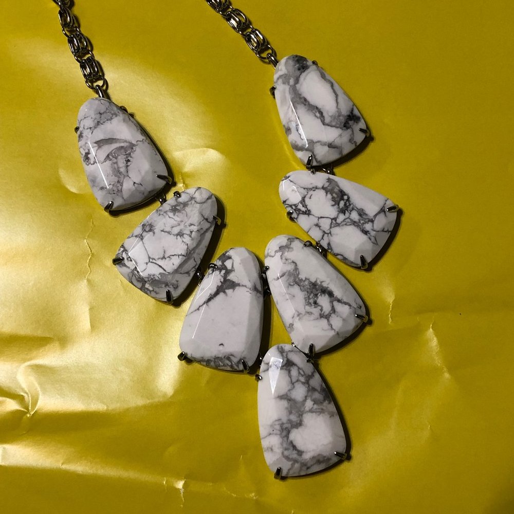 Kendra Scott Harlow Howlite/Silver